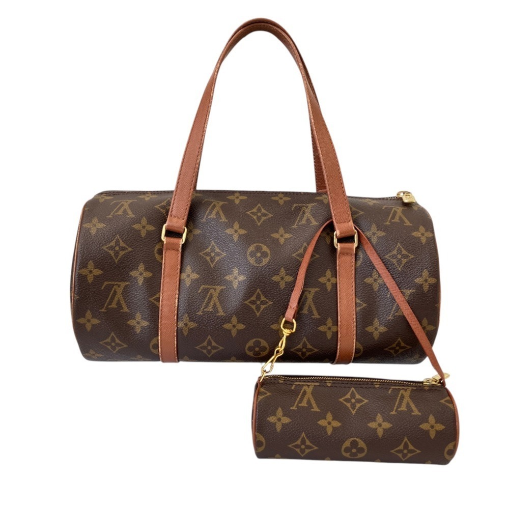 LOUIS VUITTON Louis Vuitton Monogram Papillon 30 Tote Bag with Mini Pouch M51...